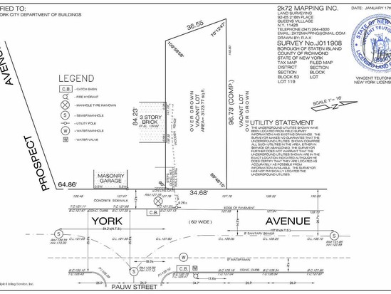 Land for Sale New Brighton, Staten Island