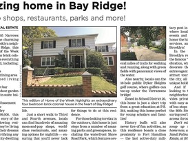 Home for Sale Bay Ridge, Brooklyn