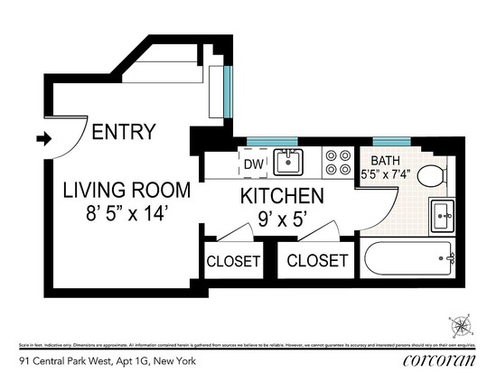 Condo for Sale Upper West Side, Manhattan